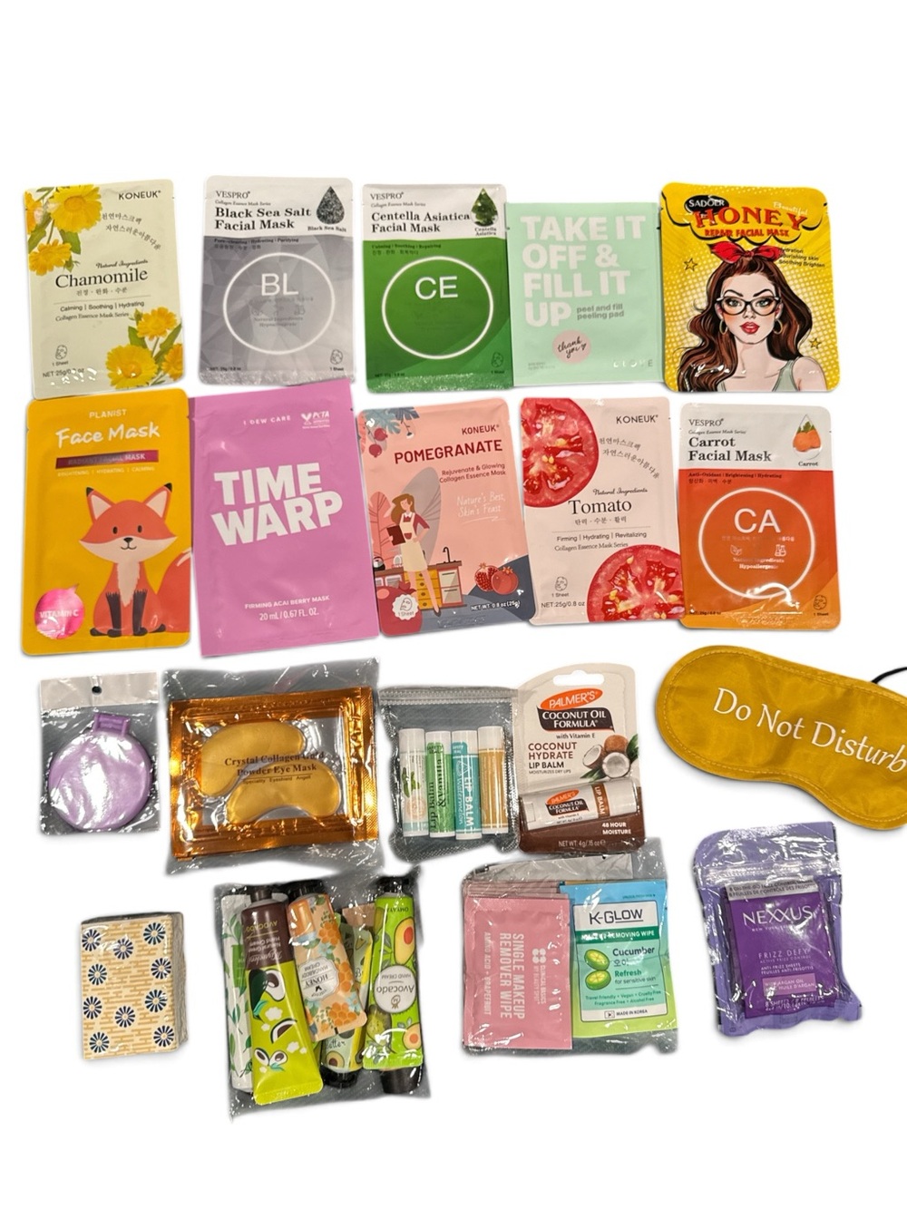Assorted Home Party Spa & Facial Mask Gift Set